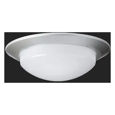 ELEKTRA 6 stropní/nástěnné průmyslové plastové svítidlo stříbrná / bílá IP65 3000 K 9W LED HF - 