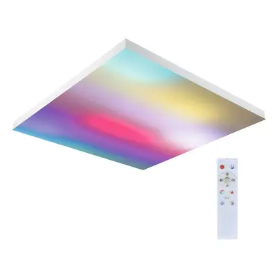 LED Panel Velora Rainbow dynamicRGBW hranaté 595x595mm RGBW bílá - PAULMANN