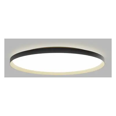 LED2 Stropní svítidlo MOON 80, BG DALI/PUSH 88W 2CCT 3000K/4000K černá/šampaň - LED2 Lighting