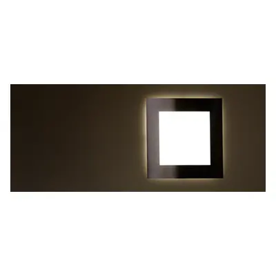 Vestavné svítidlo Corona Quadra LED 8 nerez 1W 98lm 12V neutrální bílá - LUXLIGHTING