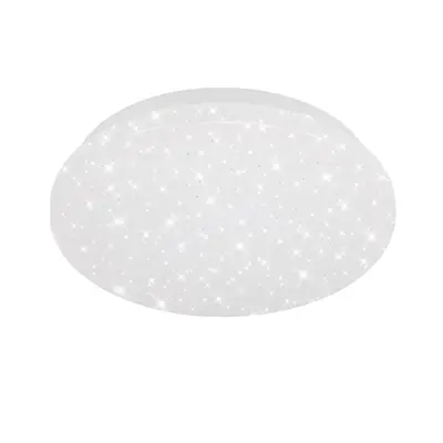 LED stropní svítidlo hvězdné nebe, pr. 22 cm, 8 W, bílé - BRILO