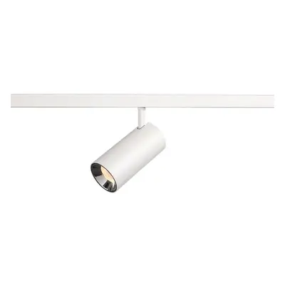 NUMINOS® S 48 V TRACK DALI, spot, bílé/chrom, 16 W, 1000 lm, 2700 K, CRI90, 40° - BIG WHITE (SLV