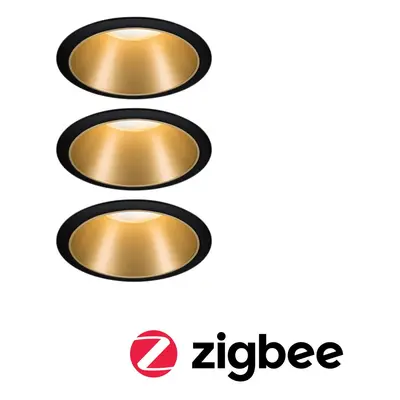 Smart Home Zigbee set Smart Home Zigbee 3.0 vestavné svítidlo Cole + Zigbee Coin IP44 kruhové 88