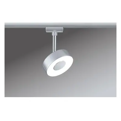 LED spot pro URail 5W, Circle 230V,2700K, 308lm matný chrom 952.71 - PAULMANN