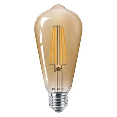 Vintage LED žárovka E27 ST64 5,5W 600lm 2500K nestmívatelná, gold - PHILIPS (929001941801)