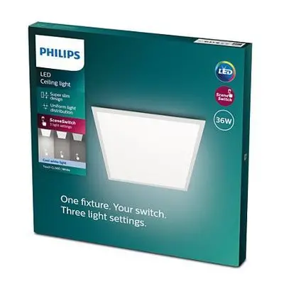 LED Stropní přisazený panel Philips Superslim Touch CL560 929002665701 36W 3600lm 4000K IP20 60c