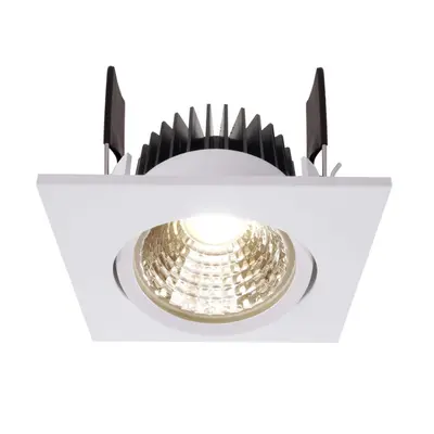 Deko-Light stropní vestavné svítidlo COB-68-350mA-2700K-hranaté 16-17V DC 6W 2700 K 580 lm 78 mm