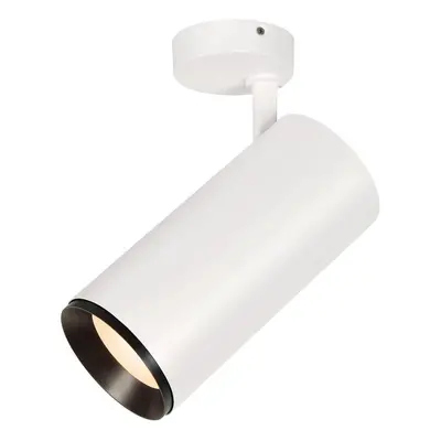 NUMINOS® XL SPOT PHASE přisazené stropní svítidlo bílé/černé 36 W 3000 K 60° - BIG WHITE (SLV)