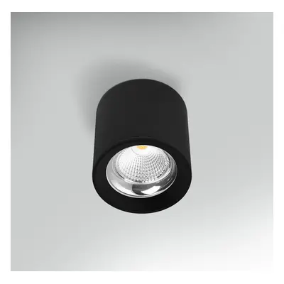 Stropní svítidlo LED RONDO černé pr.130x155mm 25W 230V 3000K 45d IP20 - CENTURY