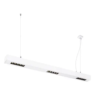 Q-LINE PD, LED závěsné svítidlo, 1m, BAP, bílá, 3000K - BIG WHITE (SLV)