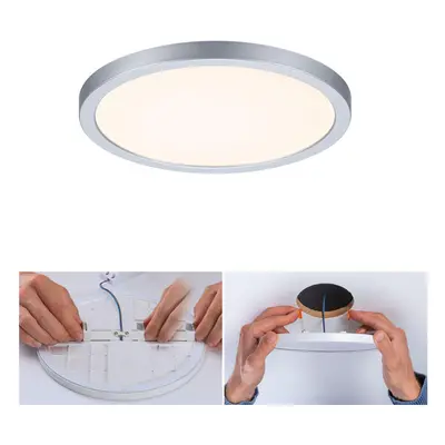 LED vestavné svítidlo Areo VariFit IP44 kruhové 175 13W 3.000K matný chrom - PAULMANN