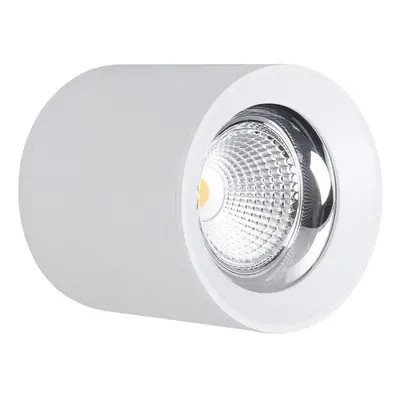 Stropní SVÍTIDLO LED RONDO BÍLÉ 130x155mm 25W/230VAC 4000K 2500Lm 45d IP20 - CENTURY