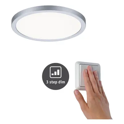 LED vestavné svítidlo Areo VariFit IP44 3-krokové-stmívatelné 175mm 13W 4.000K matný chrom - PAU