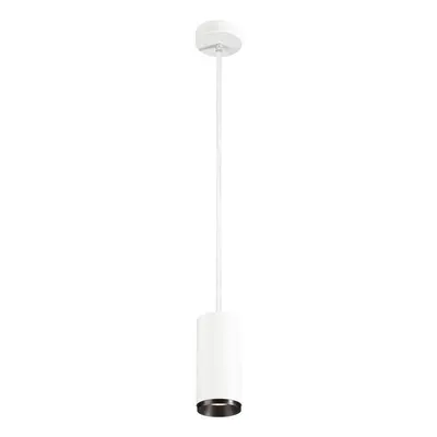 NUMINOS® PD DALI M vnitřní LED závěsné svítidlo bílá/černá 4000 K 36° - BIG WHITE (SLV)