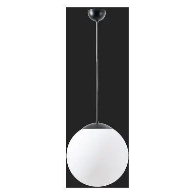 ADRIA S2 závěsné skleněné svítidlo černá / bílá IP40 4000 K 20W LED DALI - OSMONT