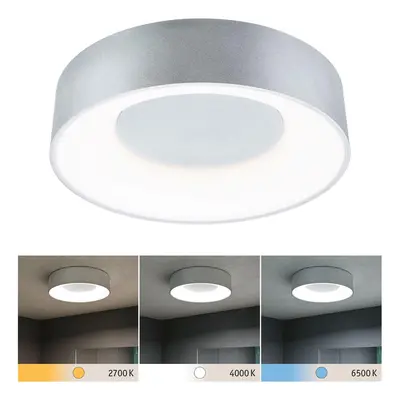 LED stropní svítidlo Casca IP44 CCT 230V 16W hliník mat - PAULMANN