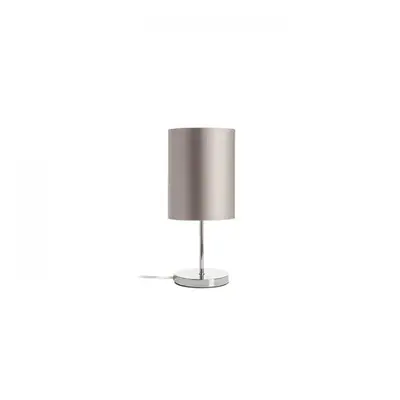 NYC/RON 15/20 stolní Monaco holubí šeď/stříbrné PVC/nikl 230V E27 7W - RED - DESIGN RENDL