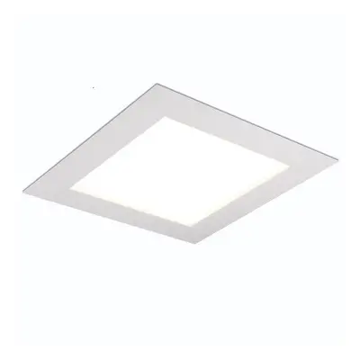 Zápustné svítidlo DISC hranaté bílé LED 20W 4000K 225x225mm hranaté - KOHL-Lighting (starý kód: 