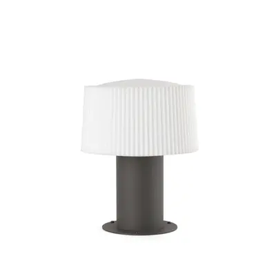 MUFFIN sloupková lampa, tmavě šedá, H300 - FARO