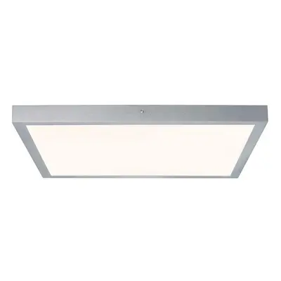 Stropní svítidlo Lunar LED Panel 27W matný chrom, hliník - PAULMANN