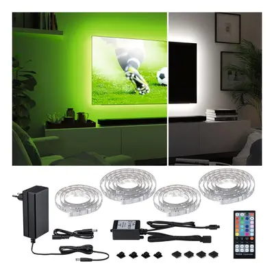 MaxLED 250 LED Strip TV Comfort základní sada 75 palců 5,1m 25,5W 230lm/m 28LEDs/m RGBW+ 36VA - 