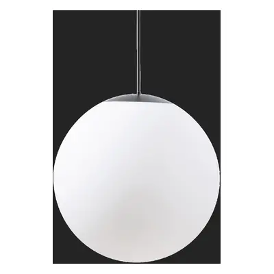 ADRIA P4 HP závěsné skleněné svítidlo černá / bílá IP40 3000 K 58W LED DALI - OSMONT