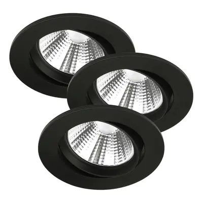 Vestavné svítidlo Fremont 2700K 3-Kit 3x5,5W LED černá - NORDLUX