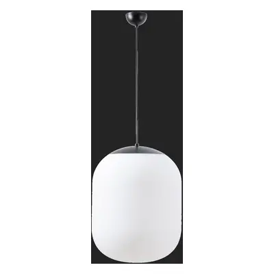 TANIA S2 závěsné skleněné svítidlo černá / bílá IP40 3000 K 41W LED DALI - OSMONT