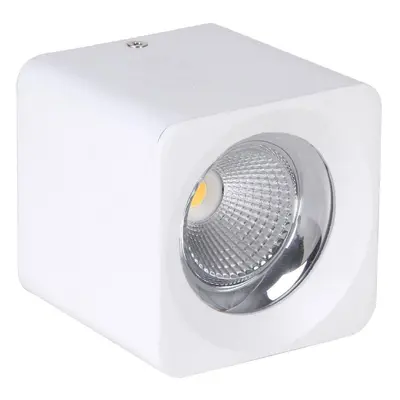 Stropní SVÍTIDLO LED QUBE BÍLÉ 112x112x123mm 15W/230VAC 4000K 1350Lm 45d IP20 - CENTURY