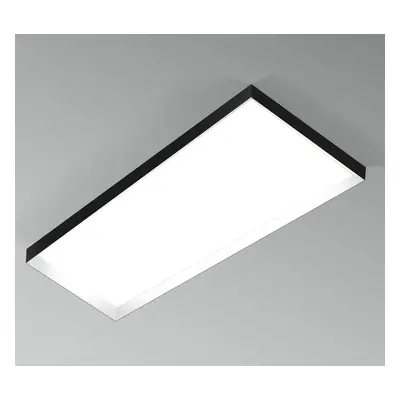 KIT PQUADRO rám černý pro povrchovou montáž LED PANEL 600x1200x67mm vcelku - CENTURY