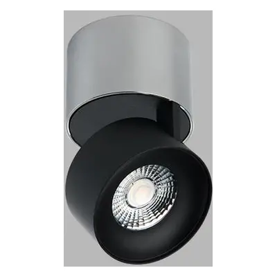 Svítidlo KLIP ON, CB DALI/PUSH DIM 11W 2700K stropní chrom/černá - LED2 Lighting