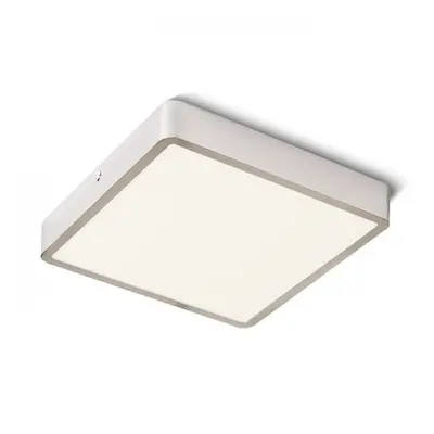 HUE SQ 22 stropní matný nikl 230V LED 24W 3000K - RED - DESIGN RENDL