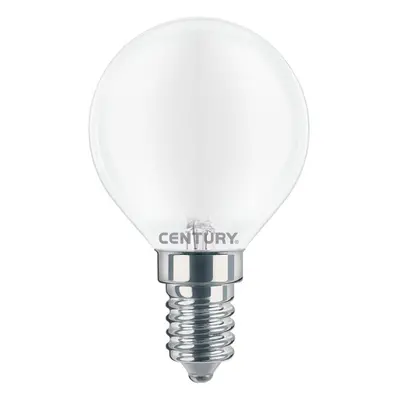 LED FILAMENT MINI GLOBE SATEN 6W E14 6000K 806Lm 360d 45x80mm IP20 - CENTURY