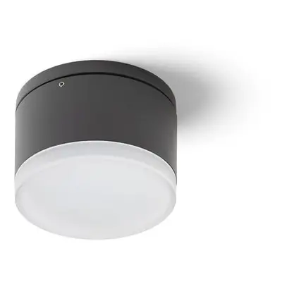 ORIN R stropní antracitová satinovaný akryl 230V LED 10W IP54 3000K - RED - DESIGN RENDL