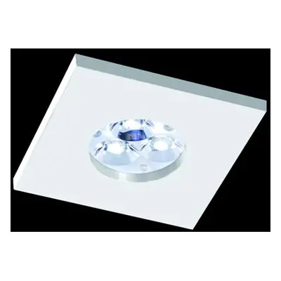 Vestavné svítidlo Aluminio Blanco, bílá 7W 500lm 3000K LED 230V, IP65 - BPM