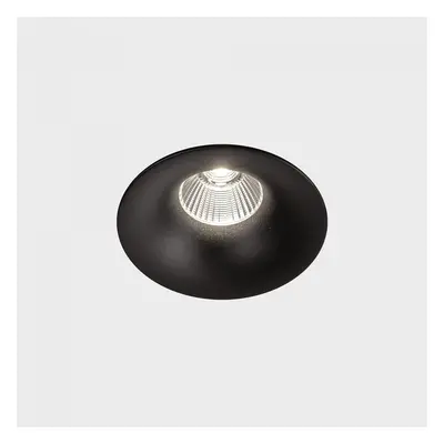 LUXO zapuštěné svítidlo s rámečkem černá 12W 4000K 1-10V - KOHL-Lighting