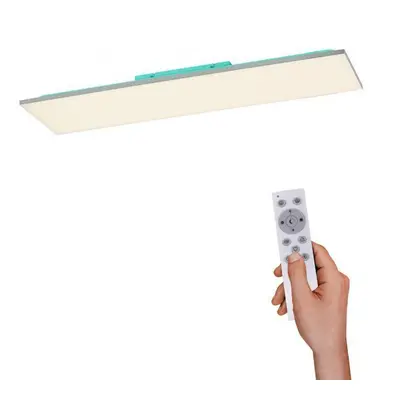 GUSTAV LED stropní svítidlo, bílé, CCT, RGB, dálkový ovladač, stmívatelné 2700-5000K - LEUCHTEN 