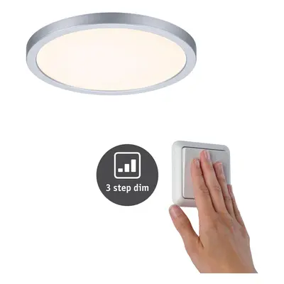 LED vestavné svítidlo Areo VariFit IP44 3-krokové-stmívatelné 175mm 13W 3.000K matný chrom - PAU