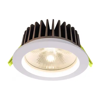 Stropní zápustné svítidlo COB 130 bílá 18W LED 3000K 1514lm - LIGHT IMPRESSIONS