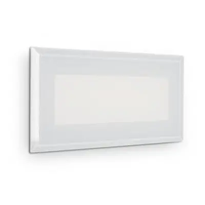 LED Venkovní nástěnné zápustné svítidlo Ideal Lux INDIO RECESSED 08W 255804 8W 1170lm 3000K IP65