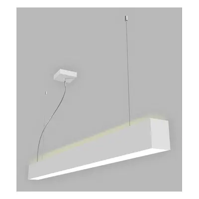 LED2 Závěsné svítidlo LINO II 120 P/N-Z, W PRISMA 32W DALI/PUSH DIM 3CCT 3000K/3500/4000K UGR bí