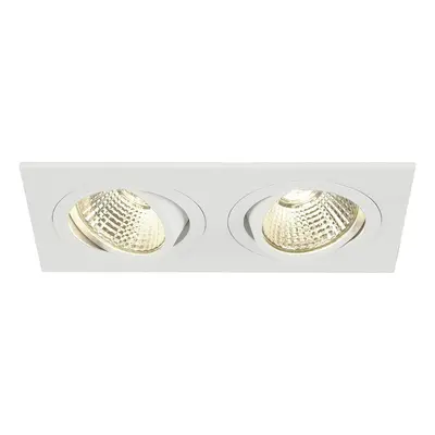 NEW TRIA II LED čtvercová bílá 230V/350mA COB LED 14W 38° 2700K - BIG WHITE (SLV)