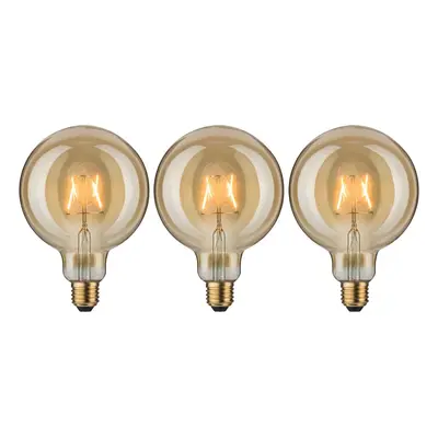 1879 set LED Globe E27 230V 3x2,7W 1700K zlatá - PAULMANN