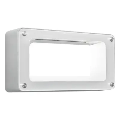 LED SVÍTIDLO ESTERNA PALADINO na ZEĎ 6W 3000K 450Lm 120d 242x122x60mm IP54 - CENTURY