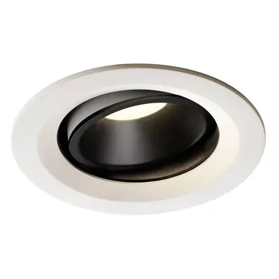 NUMINOS® MOVE DL M vnitřní LED zápustné stropní svítidlo bílá/černá 4000 K 40° otočné a výkyvné 