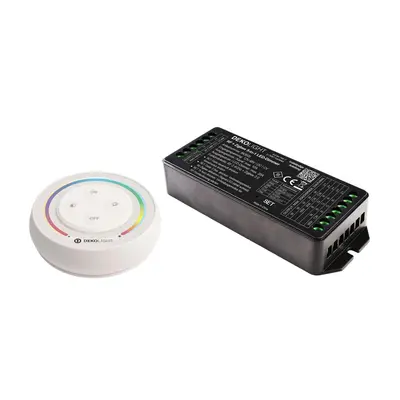 Deko-Light RF-smart, startovací sada RGB/W/CCT, 12-48V, 20A vč. dálkového ovládání RF / Zigbee 3