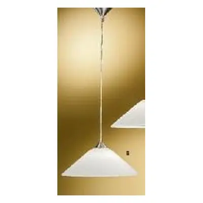 Závěsné svítidlo 1x60W E27 satin, průměr 40cm, výška 100cm - ORION