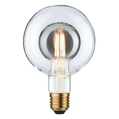 LED Inner Shape Globe G95 4 W kouřové sklo E27 2.700K teplá bílá - PAULMANN