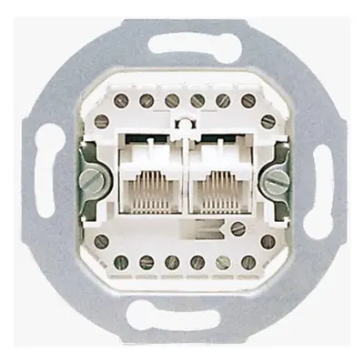 Strojek IAE/UAE pro 2 terminály UAE 8-8 UPO 2x RJ45 zásuvky - JUNG