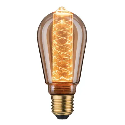 LED Vintage žárovka ST64 Inner Glow 4W E27 zlatá s vnitřní spirálou - PAULMANN